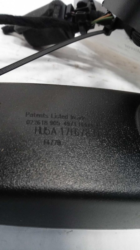 2018 Lincoln MKZ Interior Rear View Mirror OEM Grey 83K Mileage w/Rain Sensor