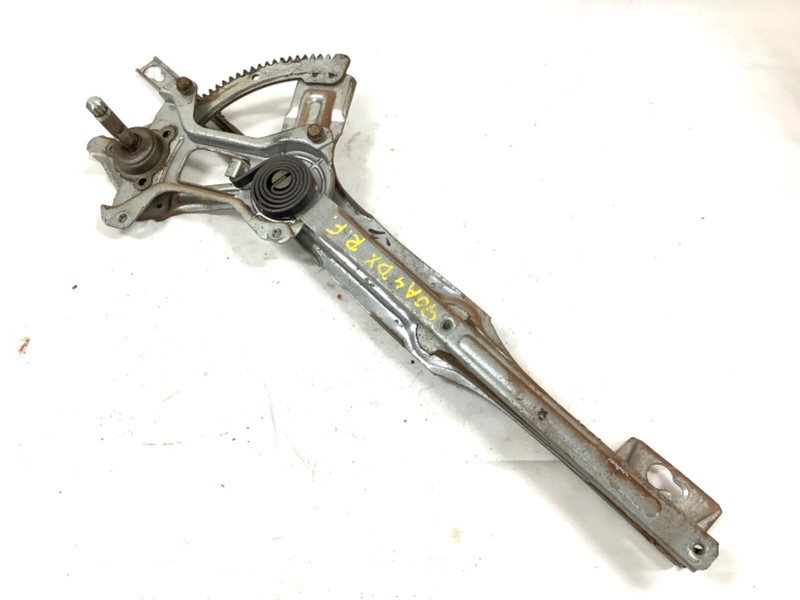 90-93 Accord 4Dr DX Right Front Window Regulator Manual Crank Glass Opener OEM