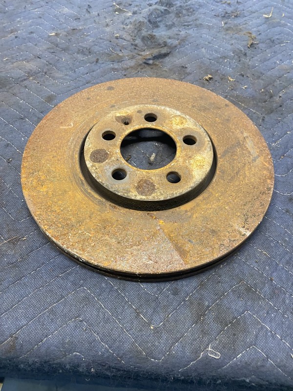 2000 Volkswagen Golf 2 Door VR6 Right Front Rotor OEM