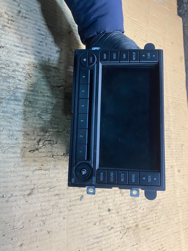 2006 - 2009 Ford Edge Radio Stereo Navigation Screen 7l2t-18k931-cc Oem Y1466 DG