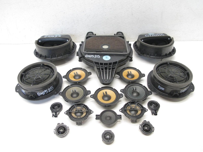 18-24 AUDI B9 A4 S4 DOOR TWEETER SPEAKER SUB SET FRONT REAR LEFT RIGHT OEM 04152