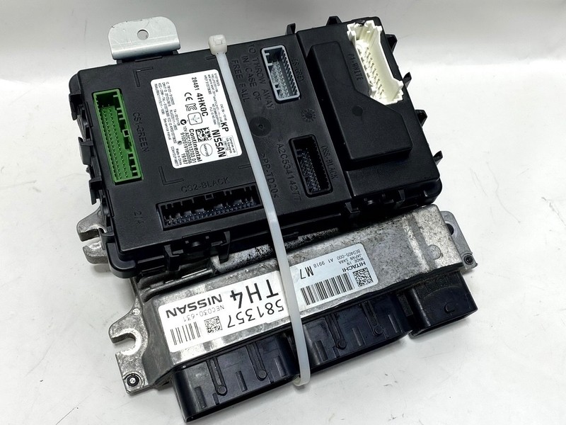 18-20 INFINITI Q50 RWD 3.0L ECU BCM ENGINE & BODY CONTROL MODULE W/ KEY FOB OEM