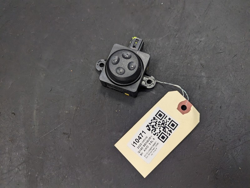 Front Left Seat Lumbar Switch 2023 Infiniti QX60 2022