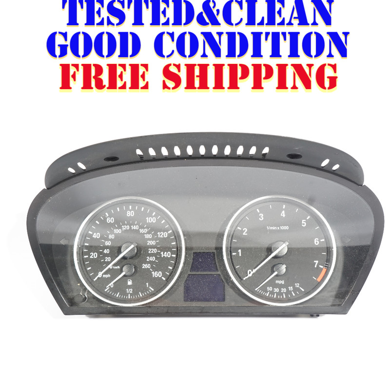 2007 - 2010 BMW X5 E70 INSTRUMENT CLUSTER SPEEDOMETER 9153837 OEM 150k
