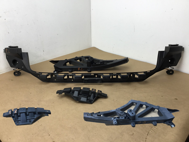 Jaguar XF 35T 2017 Rear Left Right Center Bumper Mount Bracket Set 16 - 19 ;:O