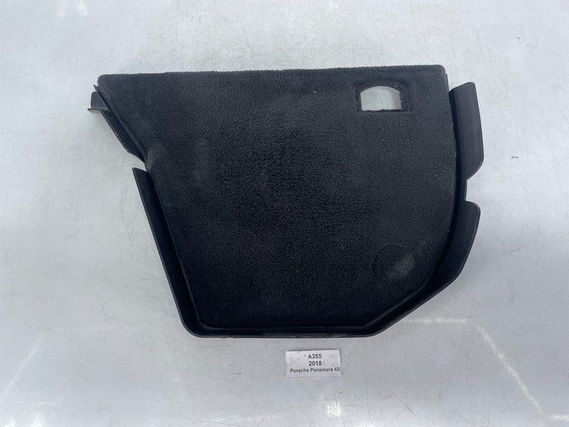 ✅ 17-23 OEM Porsche Panamera 4S 971 Rear Left Driver Trunk Cover Trim Panel