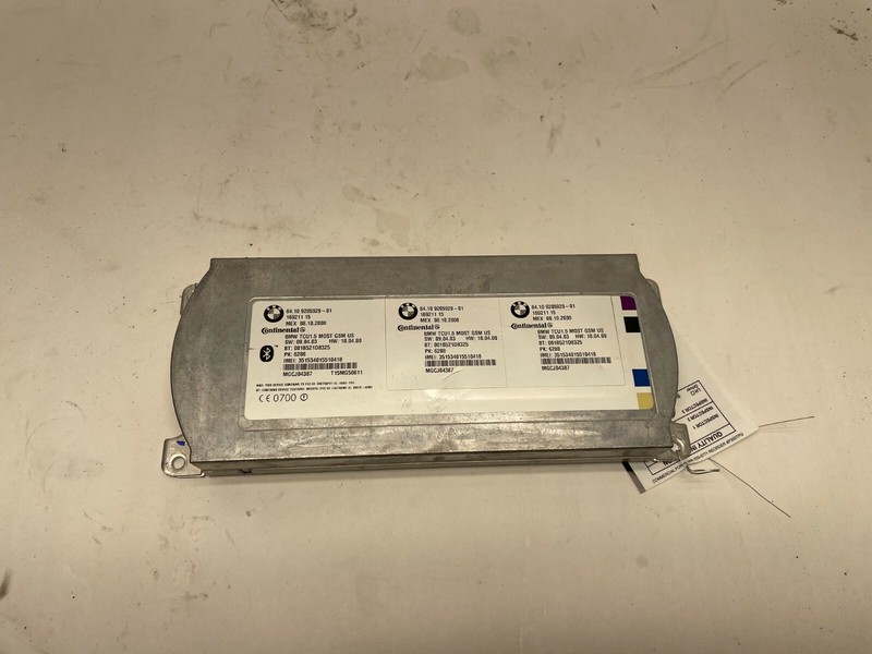 07-13 BMW 535I BLUETOOTH MOST TELEMATIC WIRELESS MODULE CDMA COMMUNICATION OEM