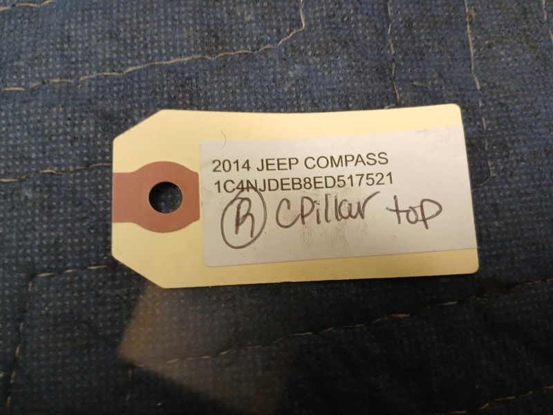 2007-2017 JEEP PATRIOT/COMPASS Right C Pillar