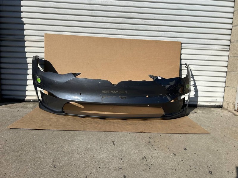 ✅2021 2022 2023 Tesla Model S Front Bumper Cover OEM w/dent