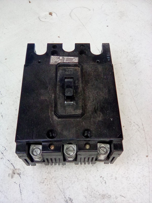 ITE UND Lab Inc Circuit Breaker EF3B030 30Amp 600AC 40C