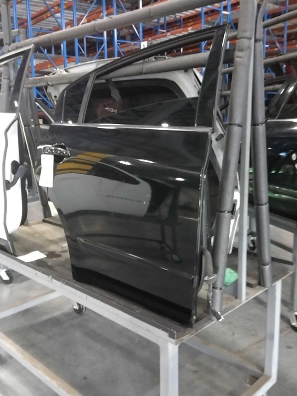 2008 Nissan Altima Black Rear Right Door - Used, PW, PL, 171K Miles