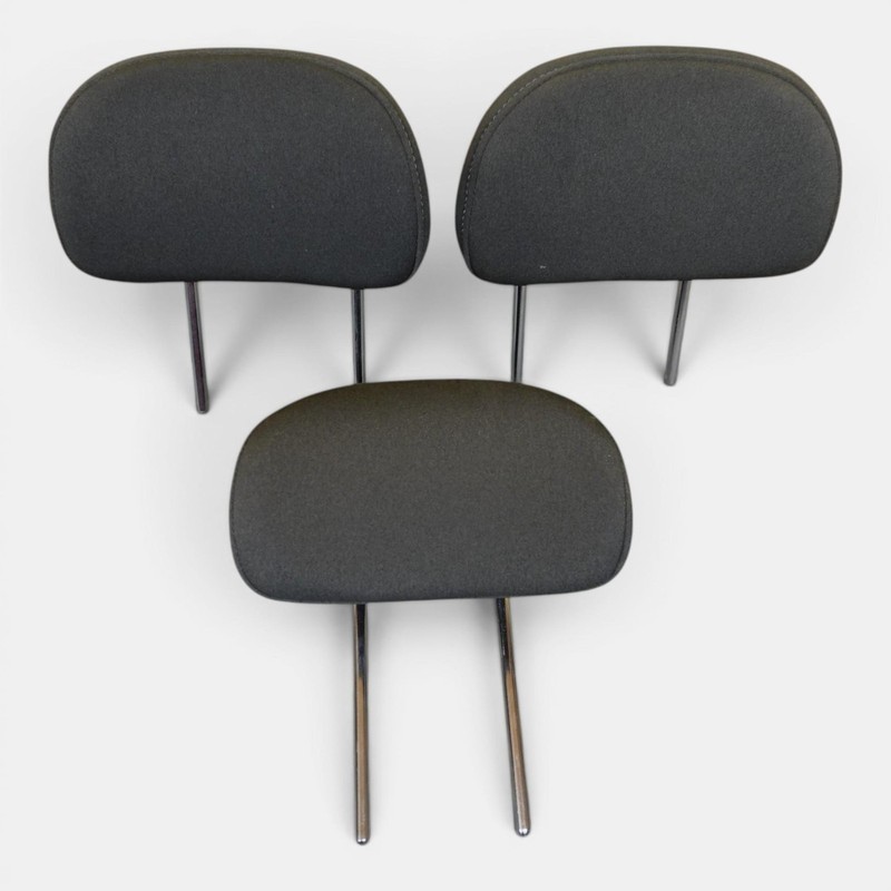 2025-2026 KIA K4 Seat Headrest Head Rest Rear 2nd Row Black Set 3 Oem