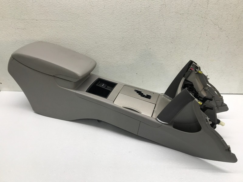 *2007 - 09 Toyota Camry Hybrid Center Console Armrest Storage Cupholder OEM Gray
