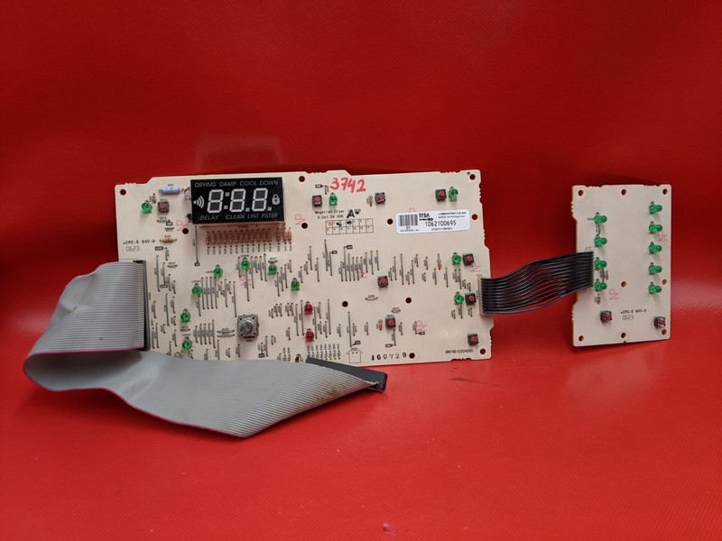 GE WASHER CONTROL BOARD 212D1119P001 WD-3742