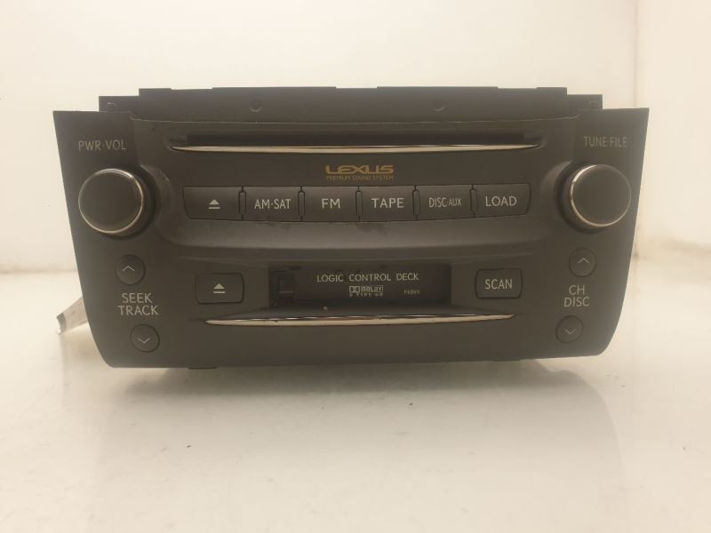 08-09 LEXUS GS350 RADIO/STEREO RECEIVER UNIT ASSEMBLY
