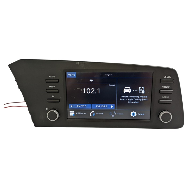2021-2023 Hyundai Elantra 8" Radio Receiver Display ID 96160AA230LS5 OEM