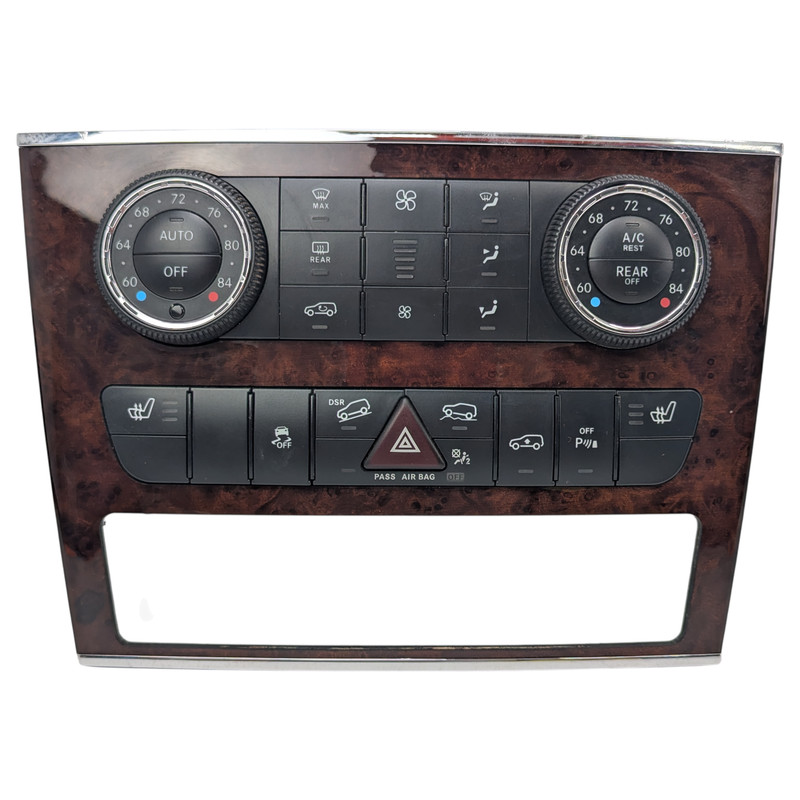 2007-2012 MERCEDES GL ML GENUINE A/C HEATER CLIMATE CONTROL UNIT A2518206389