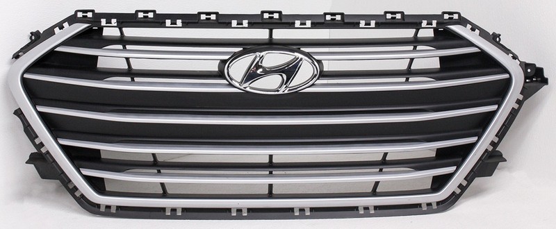 OEM Hyundai Elantra Sedan (Korea built) Upper Grille 86350-F2000 Tab Missing