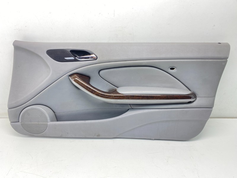 99-06 BMW E46 3 Series M3 2-Door Right Passenger Door Panel Card Trim Gray OEM✅