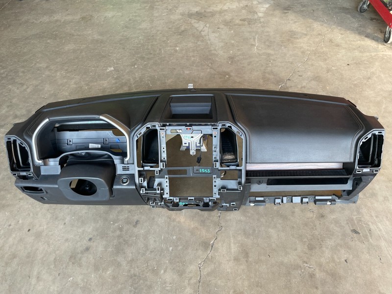 2015 2016 2017 Ford F150 Dash Dashboard Instrument Cover Panel Black 1553 OEM