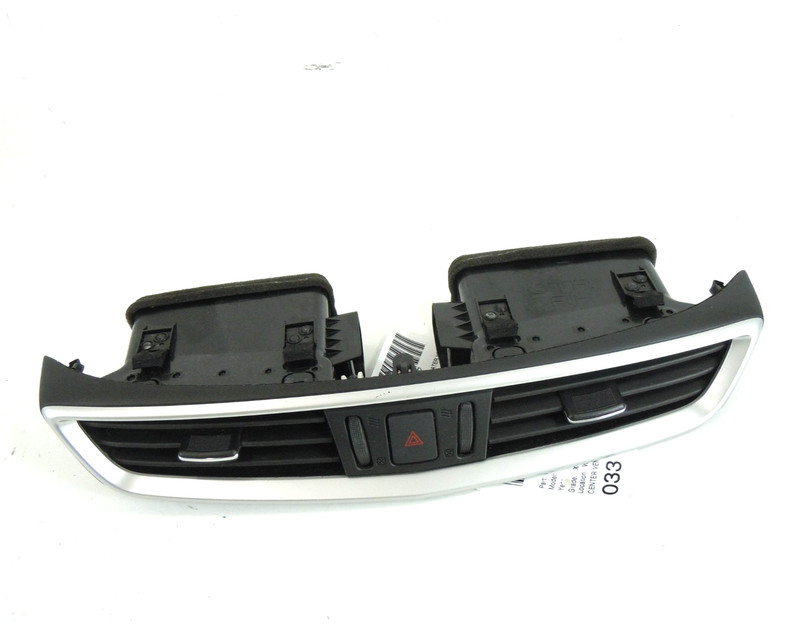 2015 15 Nissan Rogue Center Dashboard Dash Air Vent W/ Hazard Switch OEM