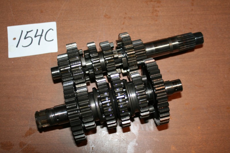 1990 Honda XR 250R Transmission Gears Main Shaft Countershaft 90 A