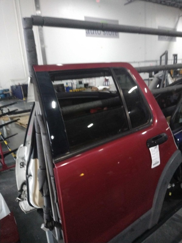 2006 Ford Explorer Left Rear Door Red OEM 246618 157k Miles