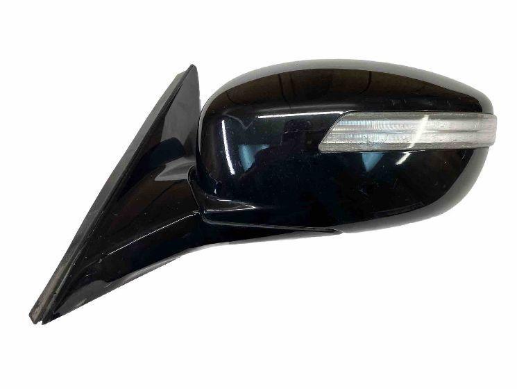 Hyundai Genesis door mirror 2009 to 2014 left side OEM black sedan 876103MDD0