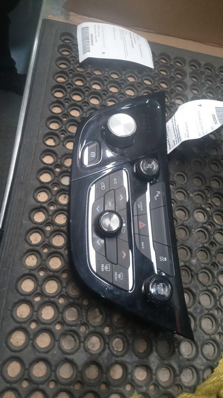 Used A/C Selector Switch fits: 2017 Chrysler Pacifica front 3 zone temperature c