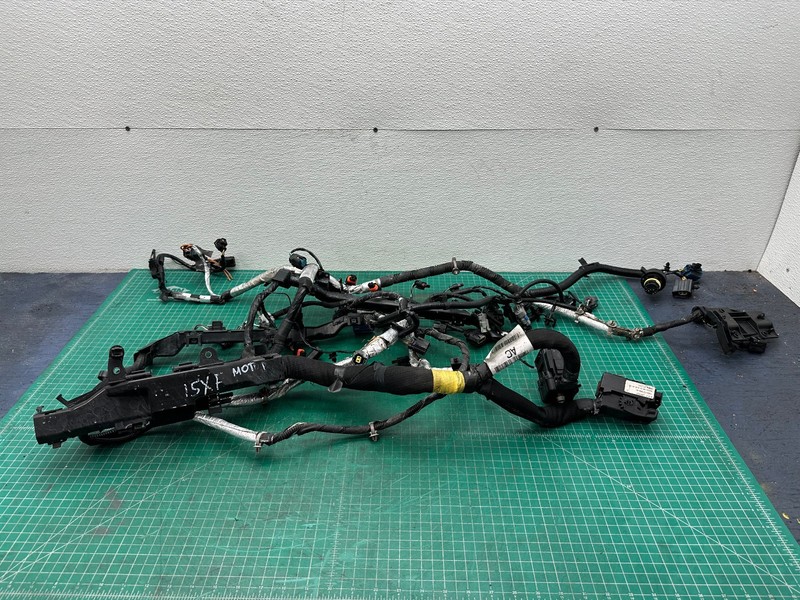 15 JAGUAR XF ENGINE WIRE WIRING HARNESS OEM