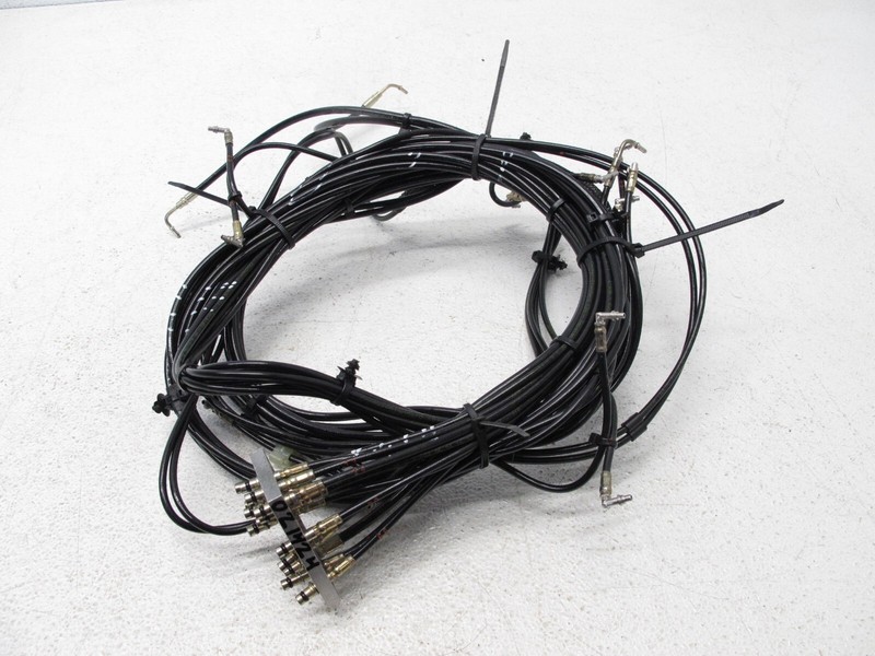 04-09 MERCEDES W209 CLK500 CLK320 CLK550 HYDRAULIC PUMP OIL LINE LINES HOSE 0214