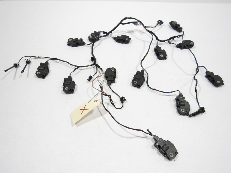 14-19 BMW X6 F16 2019 HVAC Heater Blend Flap Actuator Servo Motor Wire |@1