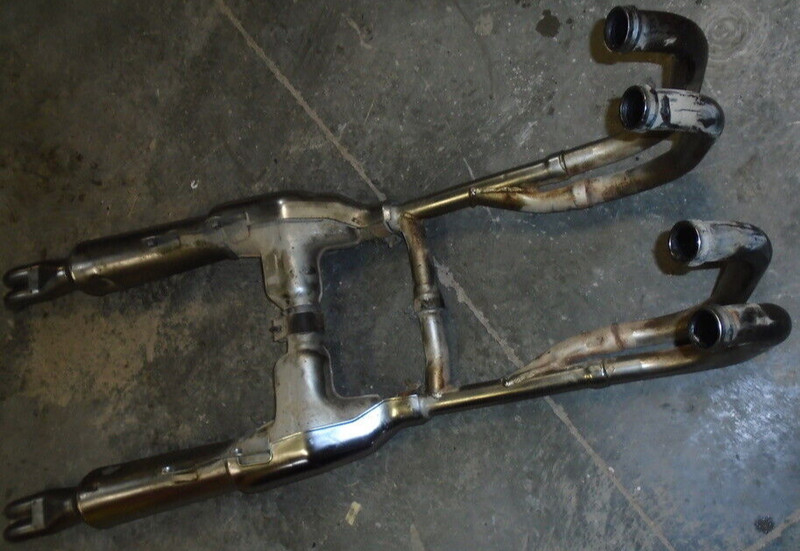 Kawasaki Voyager ZG 1200 ZG1200 ZG12 Exhaust Pipe Muffler Silencer Header System
