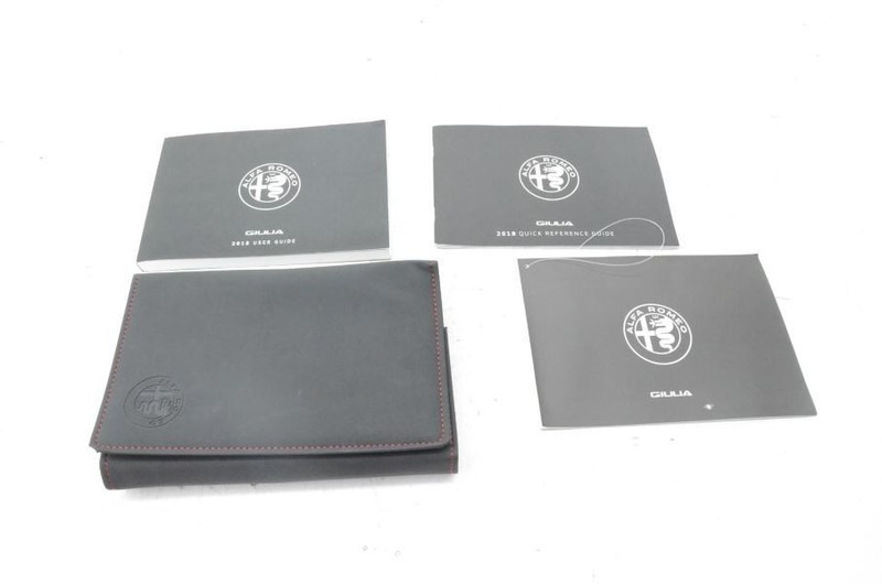 2018 ALFA ROMEO GIULIA 2.0L OWNERS MANUAL COMPLETE GUIDE