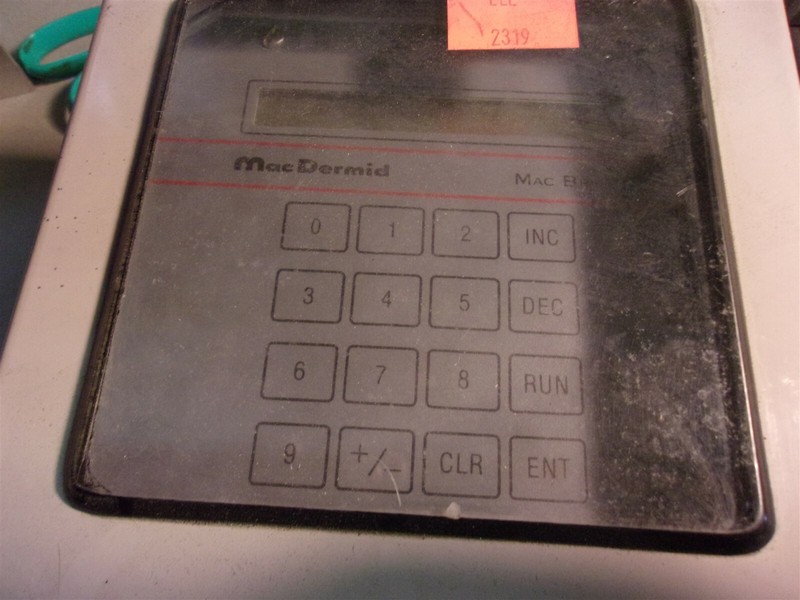 MacDermid MacBright 129/80206-005 Operator Control Panel Enclosure