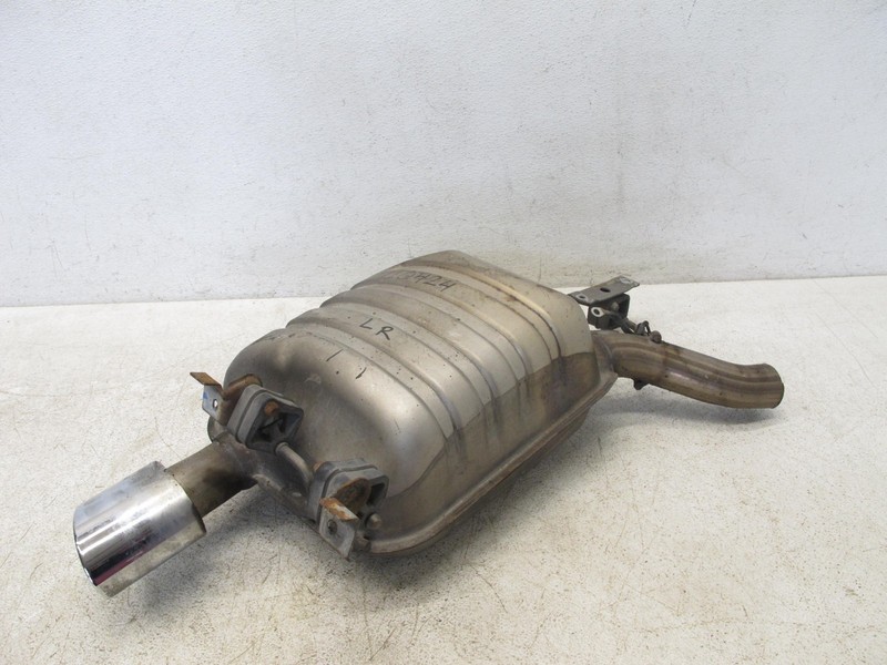 06-07 BMW E64 650i EXHAUST MUFFLER RESONATOR REAR LEFT DRIVER OEM 120424