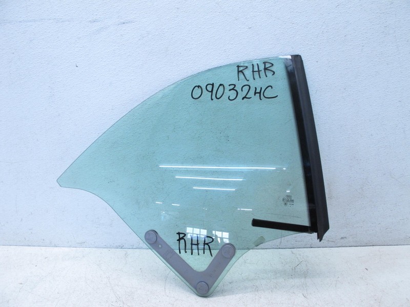 10-17 AUDI 8T A5 S5 RS5 CONVERTIBLE REAR PASSENGER WINDOW GLASS QUARTER 090324C