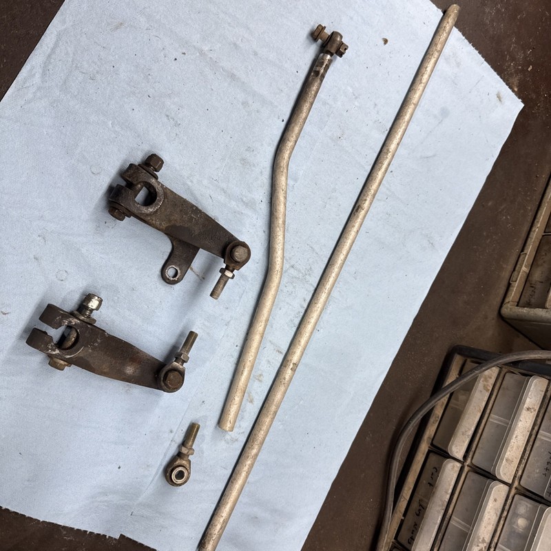 1980 - 1981 Vintage John Deere Snowmobile TrailFire Steering Rods Rod Ends