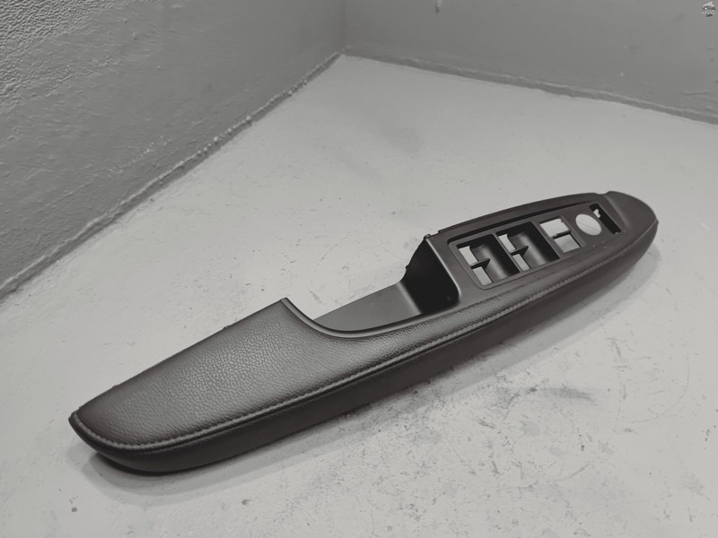 2014-2020 Acura MDX Front Left Driver Door Panel Pull Handle Leather Armrest OEM