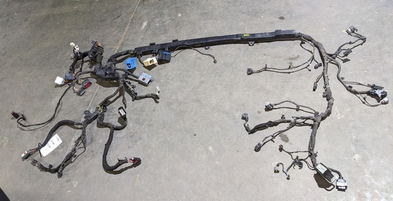 19 Jeep Wrangler JL OEM Dash Instrument Panel Wiring Harness 68396703 1181540