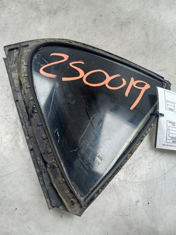 06-13 LEXUS IS250 REAR PASSENGER RIGHT DOOR VENT GLASS