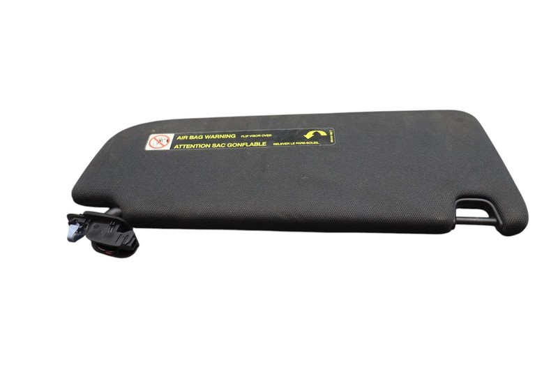 12-16 Audi A7 A6 Quattro Front Left Driver Side Sun Visor Sunvisor Black OEM