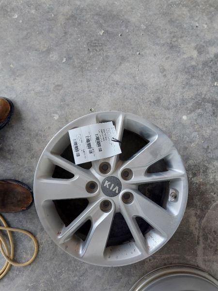 2016-2018 Kia Optima Wheel Rim 16x6-1/2 Alloy Angled Spoke Painted Dark Gray