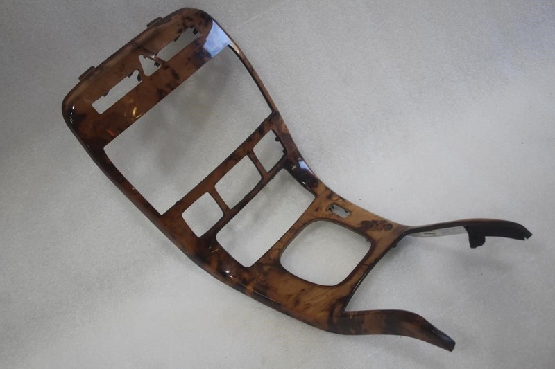 2004 2005 2006 MERCEDES CL500 CL600 RADIO BEZEL DASH TRIM WALNUT WOOD 2156805639