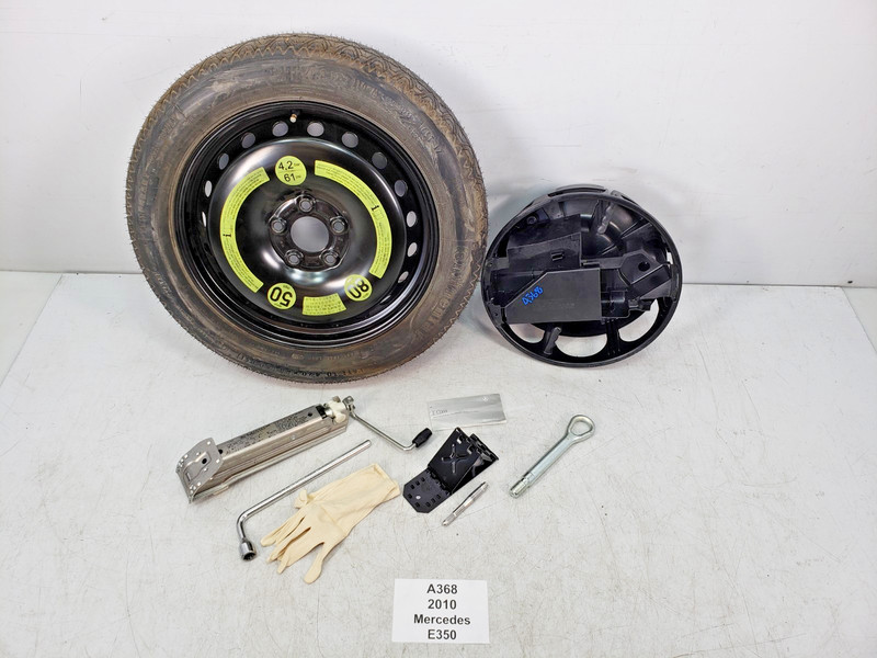 ✅ 10-16 OEM Mercedes W212 E350 E400 Wheel Emergency Spare Tire Jack Lug Wrench