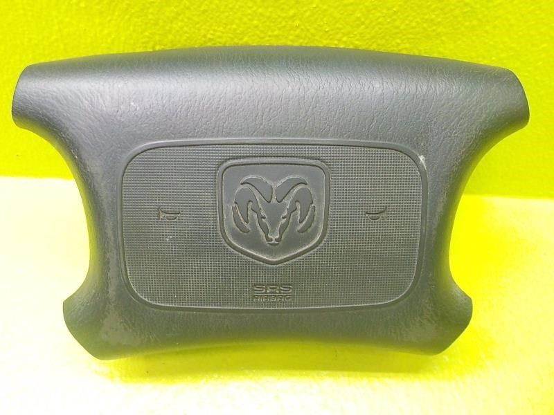 2000-2001 Dodge Ram Pickup Driver Wheel Air Ba SRS Black OEM 5GV11DX9AA