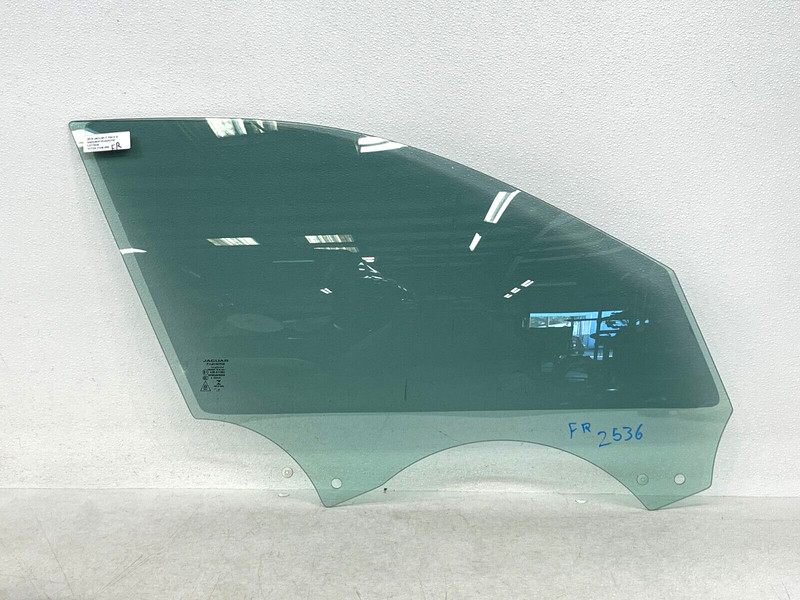 ⭐2017-2022 JAGUAR F-PACE FRONT RIGHT PASS DOOR WINDOW GLASS PANEL OEM LOT2536