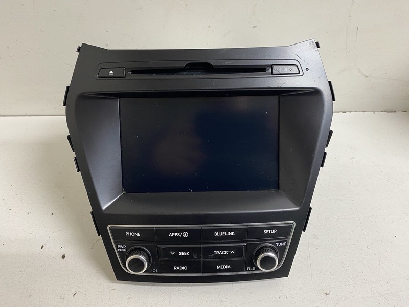 2017-2019 Hyundai Santa Fe NON-NAV LWB 3.3 96160-B8000NN5 Menu Stereo Screen Oem