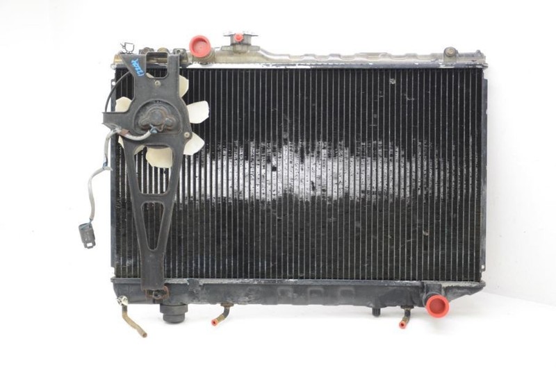 1987 Toyota Supra MK3 7MGE Radiator with Cooling Fan