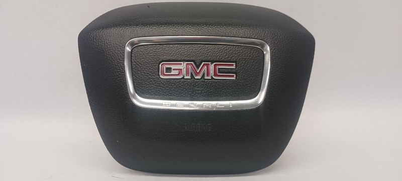 18-'21 GMC TERRAIN Denali Left driver steering wheel Air Bag black OEM Grade A!